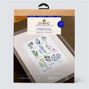 DMC Herbs by Nathalie Weinzaepflen Advanced Cross Stitch Kit - 223406