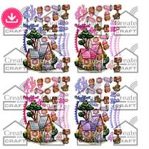 Dawn Bibby Creations Lavender Lane - Fantasy House Digital Download - 224522