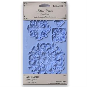 LabLanche Silicone Mould - Round Ornaments - 20.3 x 12.7cm - 228422