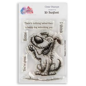 Art Inspirations with Mr Barghest A7 Stamp Set - Happy You're Home - 6 Stamps - 233015
