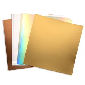 Pink Frog Crafts 12x12" Mixed Mirror Card - 220gsm - 20 Sheets - 236639