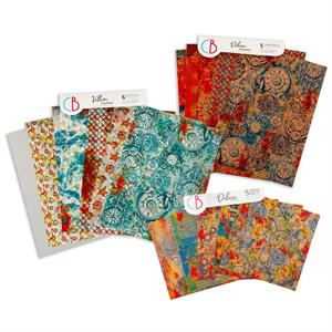 Ciao Bella Coral Reef Speciality Papers Collection - A4, 6x6" Copper Effect & A4 Vellums - 238095