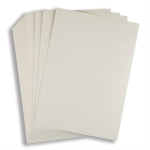 Red Button White Lined Construction Kraft Card - 500gsm - 20 Sheets - 242630