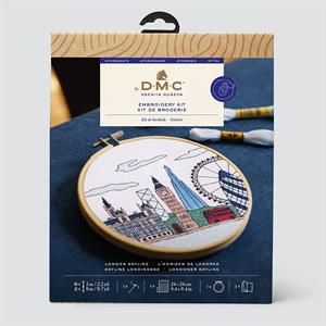 DMC London Skyline  by Kseniia Guseva Intermediate Embroidery Kit - 250971