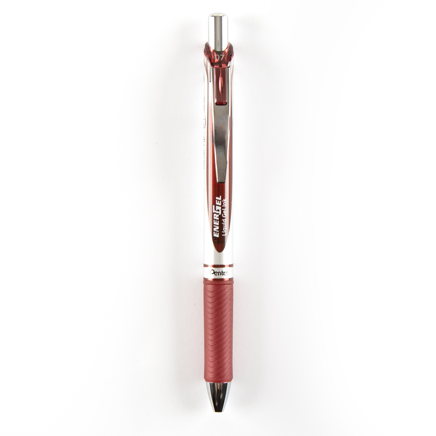 Pentel EnerGel Xm 0.7mm Pick & Mix - Choose Any 5 - Burgundy