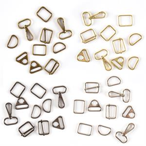 Fabric Freedom 25mm Bag Making Hardware Essentials Bundle - 40pcs - 260319