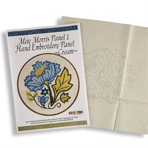 Quilter's Trading Post May Morris Hand Embroidery Panel 1 - 276509