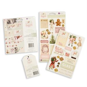 Prima Chipboard, Tag Pad & 6x6" Paper Pad - Christmas Market Collection  - 277163