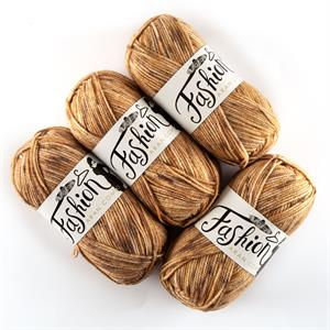 Joseph Bear 4 x 100g King Cole Aran - Hint of Brown - 281243