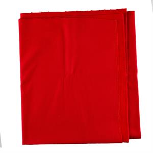 House of Alistair Pre Shrunk Red 100% Cotton Canvas - 156cm Wide x 1m Fabric Length - 284458