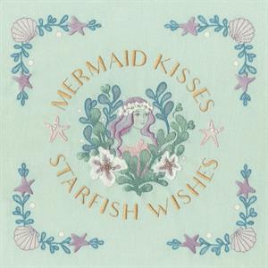 Bothy Threads Mermaid Kisses Creative Embroidery Kit - 22 x 22cm - 286641