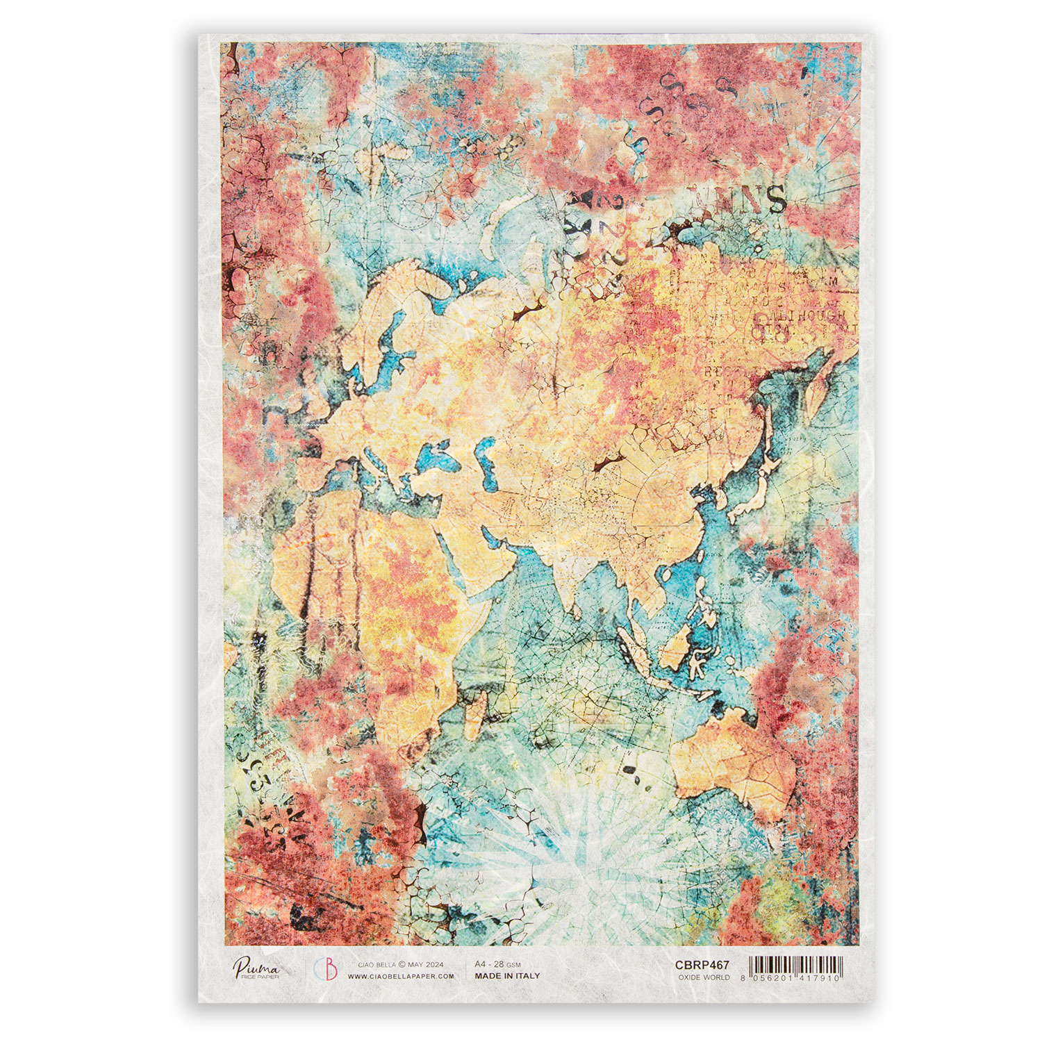 Ciao Bella 5 x Coral Reef A4 Rice Paper - Choose any 5 - Oxide World 