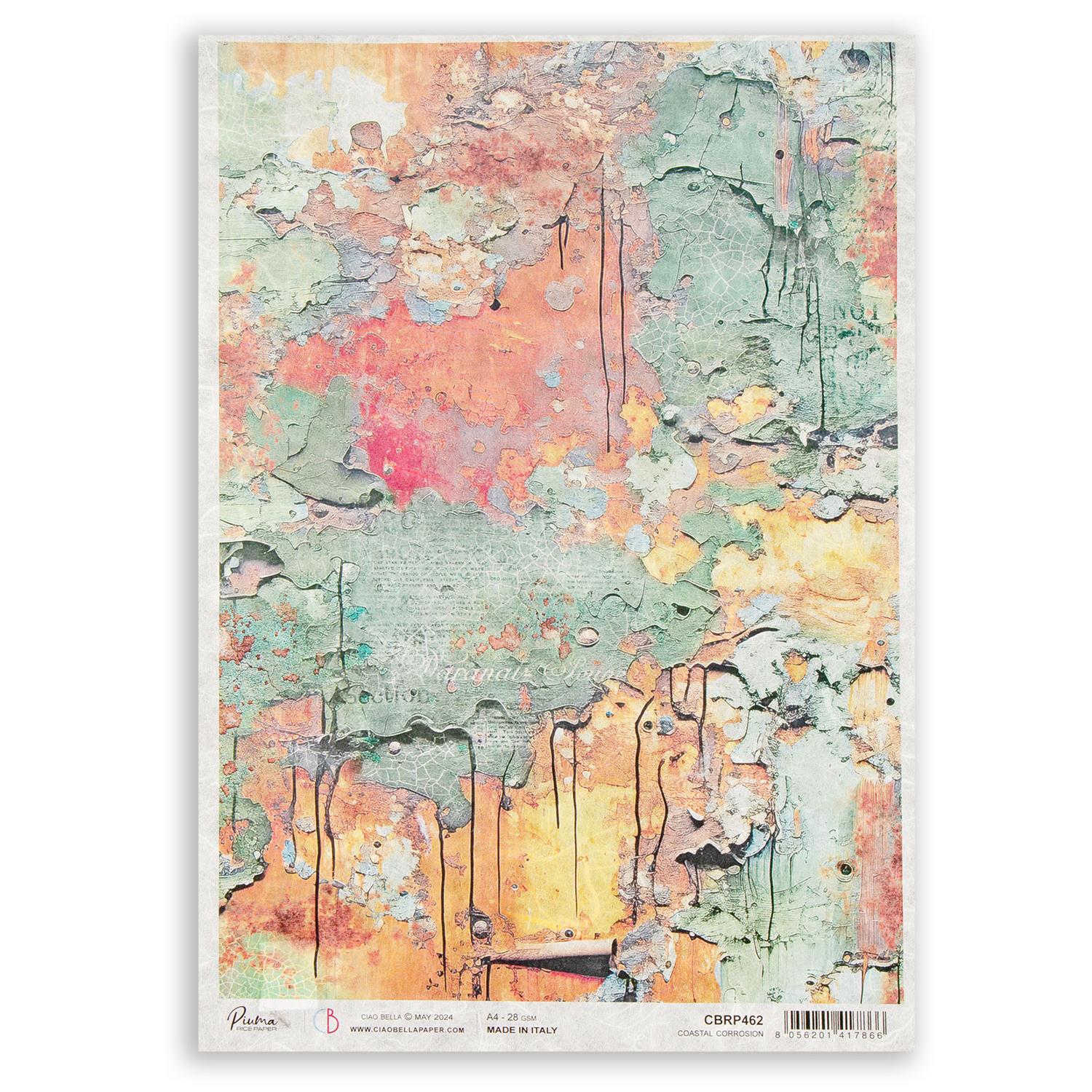 Ciao Bella 5 x Coral Reef A4 Rice Paper - Choose any 5 - Coastal Corrosion