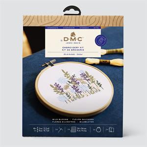 DMC Wild Blooms by Jenni Davis Intermediate Embroidery Kit - 300444