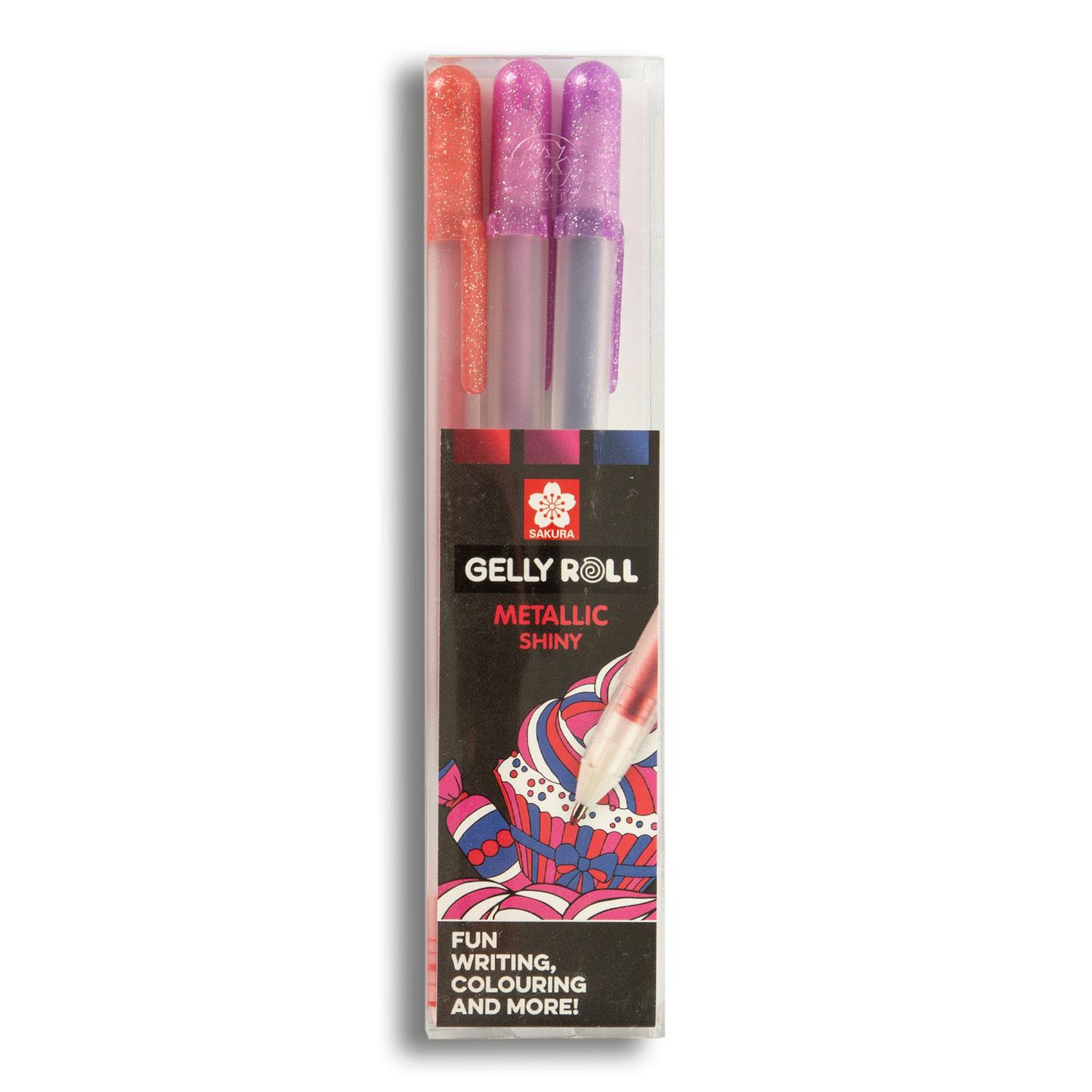 Sakura 3 x Gelly Roll Sets - Pick n Mix - Choose 3  -  Metallic Sweets