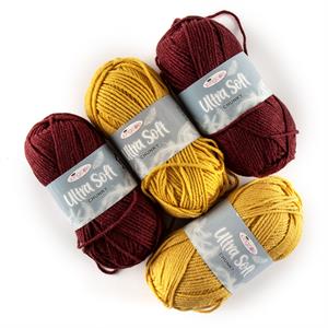 Joseph Bear 4 x 100g King Cole Ultra Soft Chunky Mixed Pack - 335815