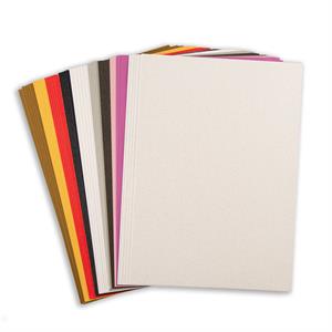 Pack of 50 A4 Sheets of Card - Assorted Colours & Finishes - Contents will vary - 338334
