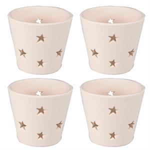 Creativ Cermic Tealight Holder x 4 - 341331