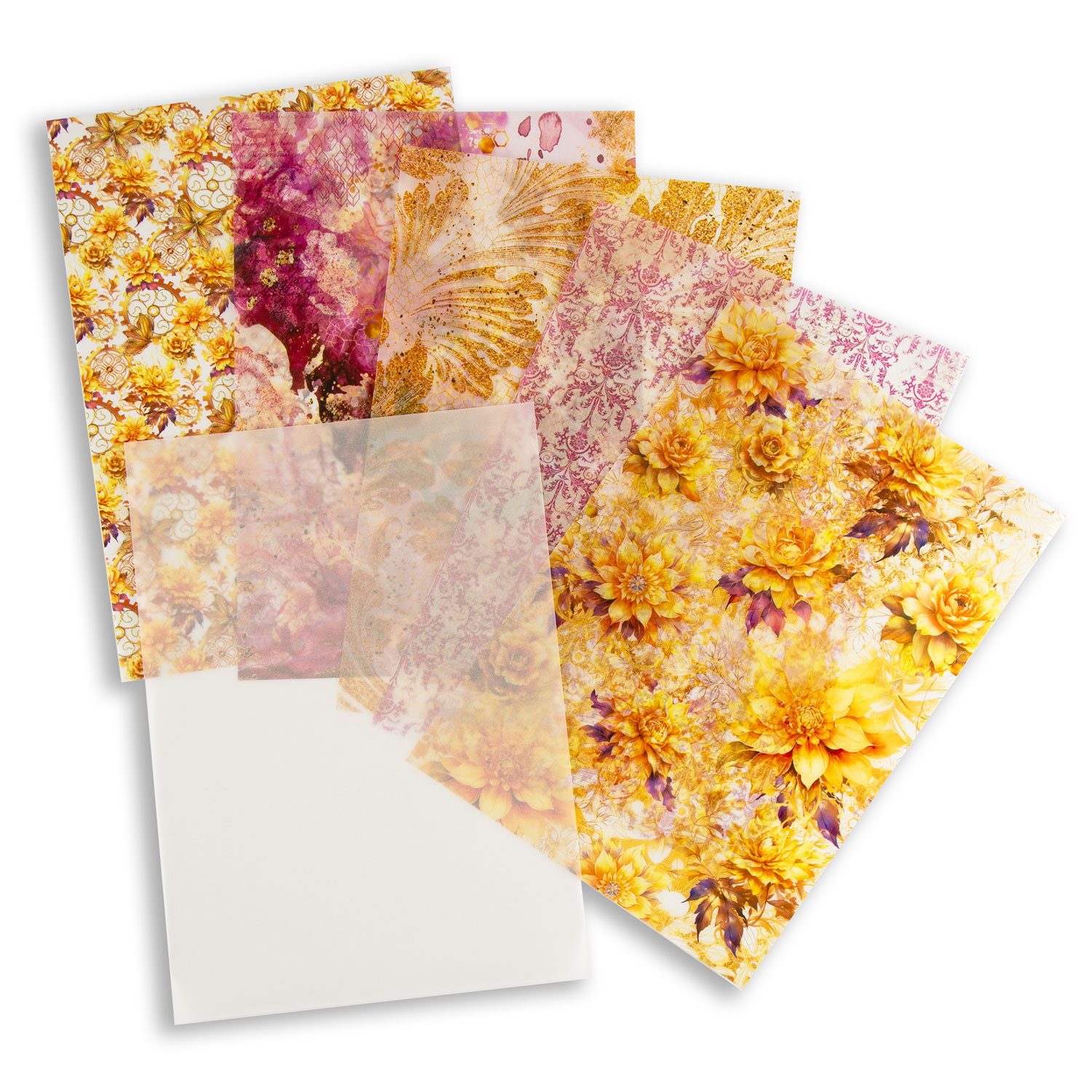 Ciao Bella A4 Vellum Papers Pick-n-Mix - Choose 2 - Ethereal