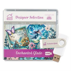 Create & Craft Enchanted Glade Designer Selection USB - 348876