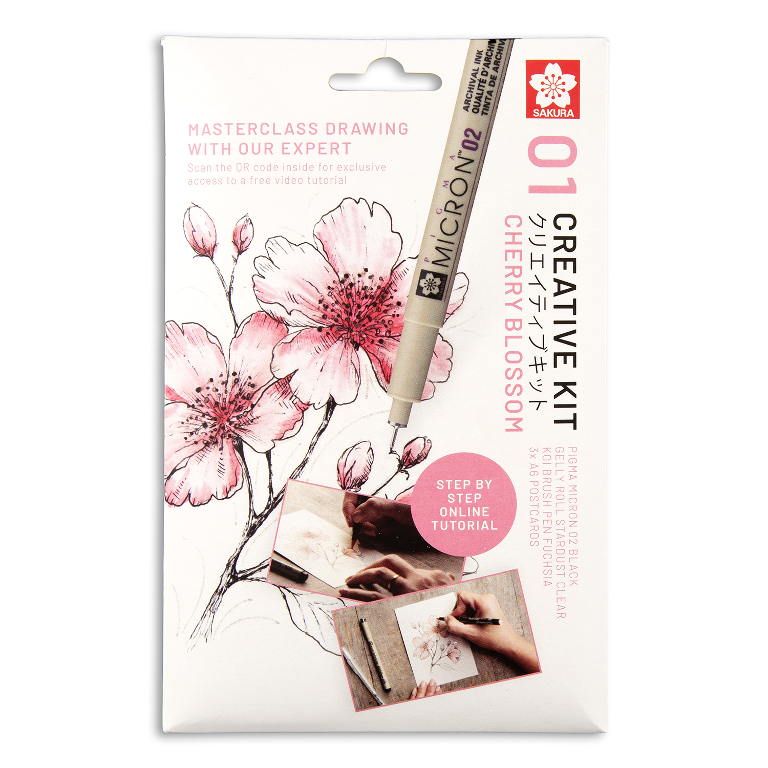 Sakura 2 x Creative Art Kit - Pick n Mix - Choose 2   - Cherry Blossom 