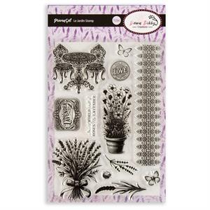 Dawn Bibby Creations Provençal- Le Jardin Stamp Set - 12 Stamps - 360634