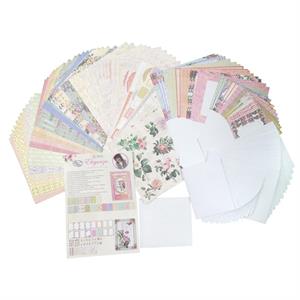 Craft Buddy Eleganza Papercrafting Kit - Makes 32 Cards with Free Gems worth £7.96 - 361273