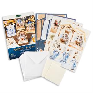 Katy Sue Designs Nativity Scenes, Pop Up Card Making Kit - 371465