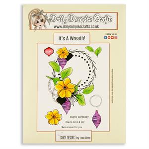 Shady Designs It's A Wreath A5 Stamp Set - 9 Stamps - 377284