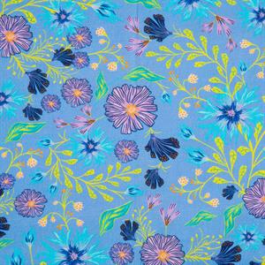 The Craft Cotton Co Dragonfly Mystic Garden by Bethany Salt 1m Fabric Piece - 100% Cotton - 387802