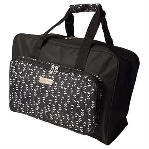 Sewing Online Black and White Sprig Sewing Machine Bag - 404317