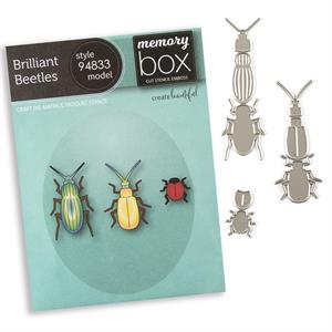 Memory Box Die Set - Brilliant Beetles - 3 Dies - 416232