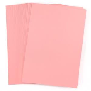 Pink Frog Crafts True Pink Unscored Card - 285gsm - 21x30cm - 40 Sheets - 421311