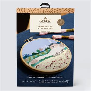DMC Spring Landscape by Georgie K Emery Advanced Embroidery Kit  - 423644