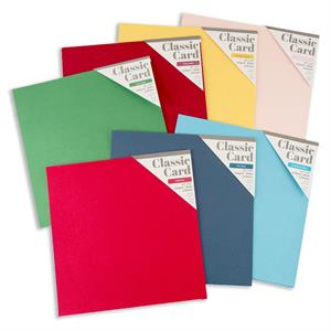 Tonic Studios Craft Perfect 12x12"  Classic Card Collection - 7 Colours - 423651
