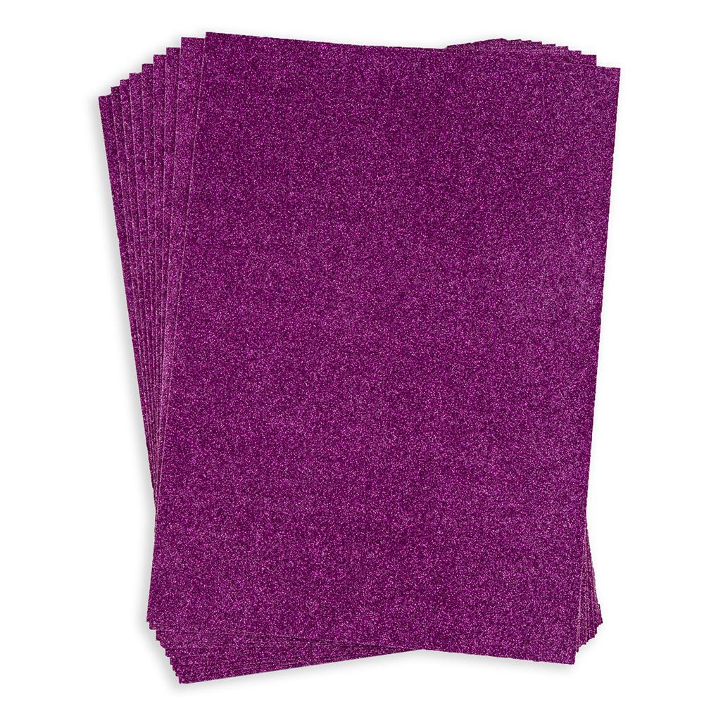 Oakwood A4 Ultra Low Shed Glitter Card Pick-n-Mix - Choose 3 Packs - Purple