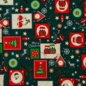 House of Alistair All Things Christmas 100% Cotton - 135cm Wide x 1m Fabric Length - 433630