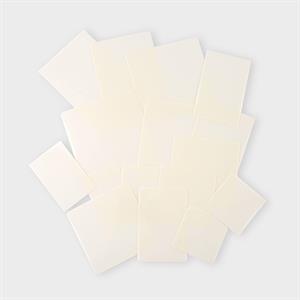 Clarity Crafts Square & Rectangle Embedders - 8 x Square & 8 x Rectangle - 434153