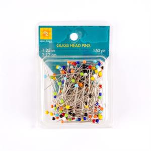 EZ Quilting Pack of 150CT Glasshead Pins - 436365