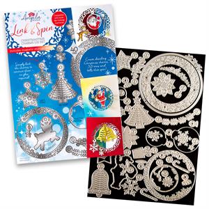 Angela Poole Designs Christmas Time Charms Link & Spin Die Set - 437176