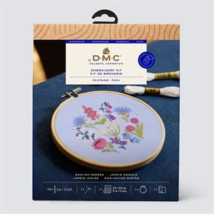 DMC English Garden by Celeste Johnston Intermediate Embroidery Kit - 437353