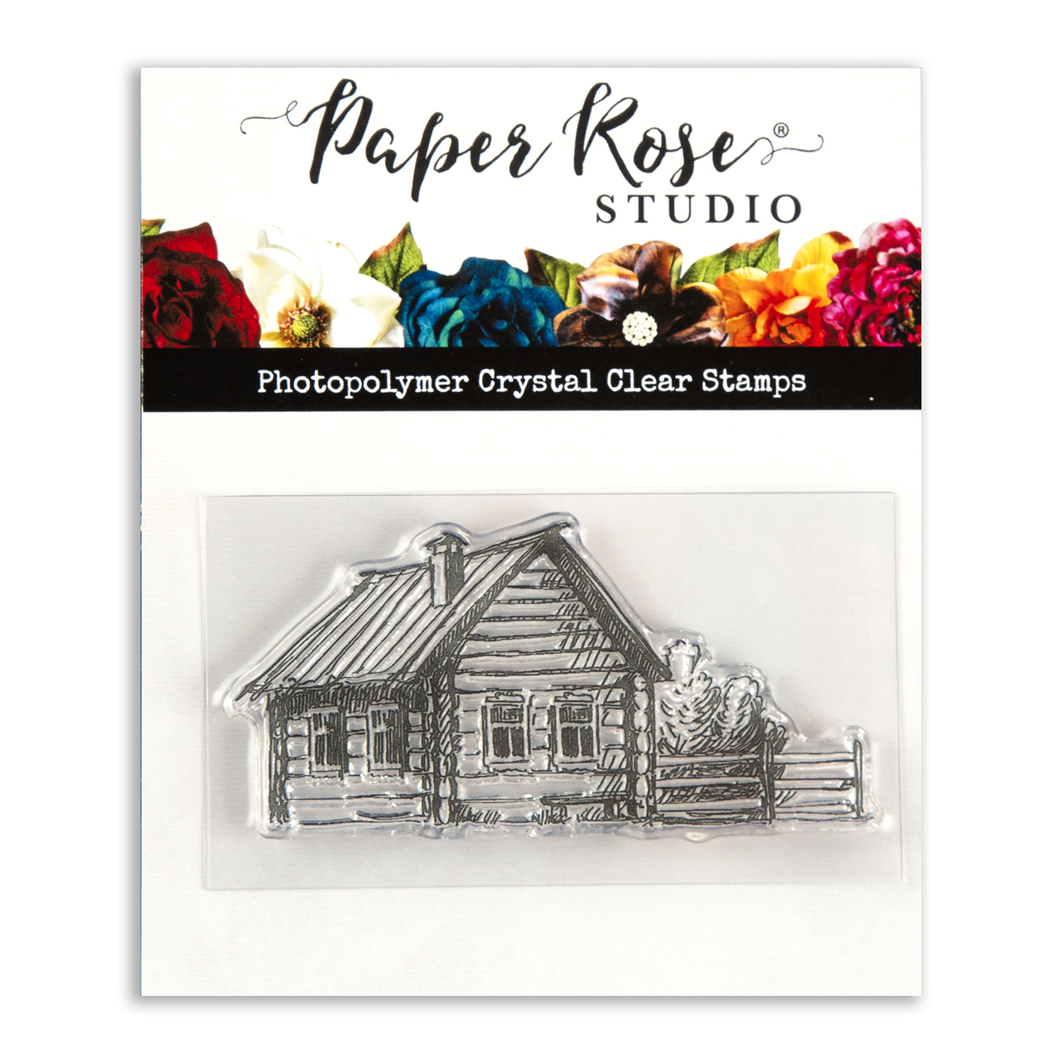 Paper Rose Studios Stamp Pick N Mix - Choose any 3 - Log Cabin - Dispatched from 3rd July 