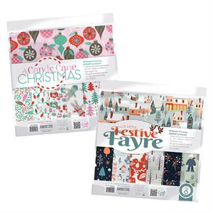 Tonic Studios 2024 Holiday Season Paper Packs Collection - 2 x 12x12" - 443617