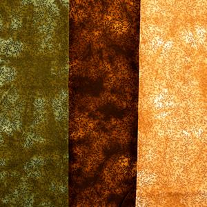 Pinflair 3 x 1/2m 100% Cotton Fabric Packs - Dappled Autumn  - 445885