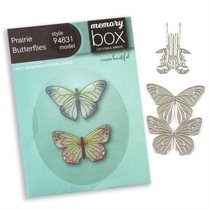 Memory Box Die Set - Prairie Butterflies - 2 Dies - 450737