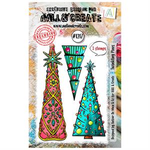 AALL & Create A7 Stamp Set - Twinkling Pines - 456832