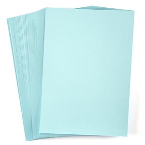 Pink Frog Crafts True Light Blue Unscored Card - 290gsm - 21x30cm - 40 Sheets - 464926