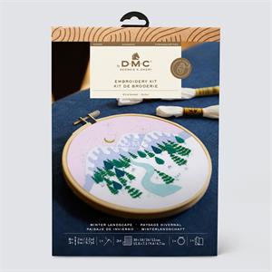 DMC Winter Landscape by Georgie K Emery Advanced Embroidery Kit  - 469548