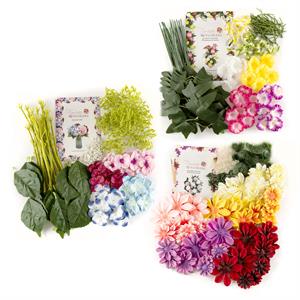 Forever Flowerz Seasonal Favourites Collection - Petunias, Hydrangeas, & Dahlias - 475466