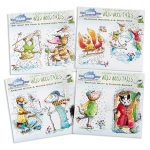 The Card Hut - Mark Bardsley's Winter Wood Tails: Mini Collection - 4 x Stamp Sets - 476534